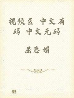 视频区 中文有码 中文无码
